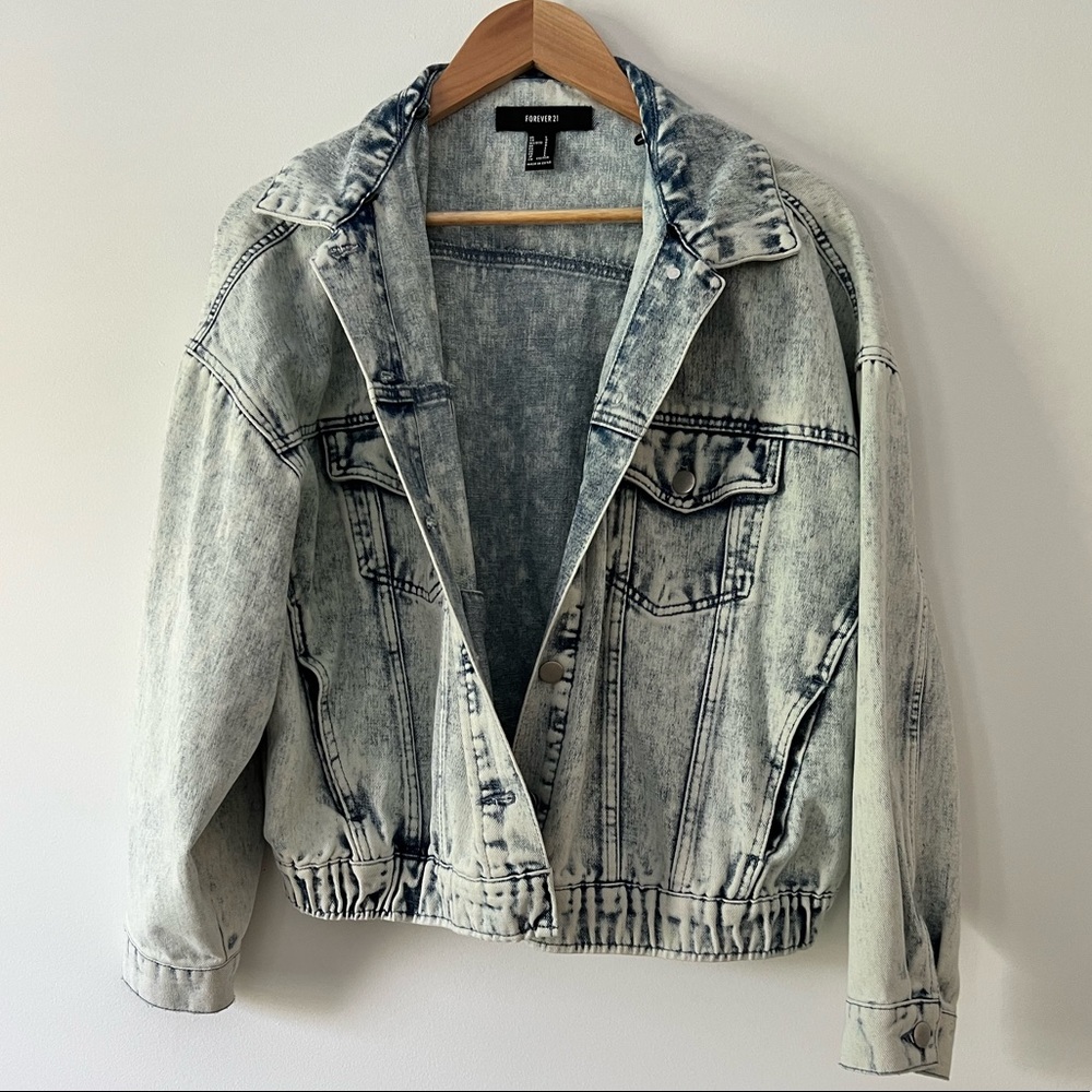 Forever 21 Lightwash Denim Jacket